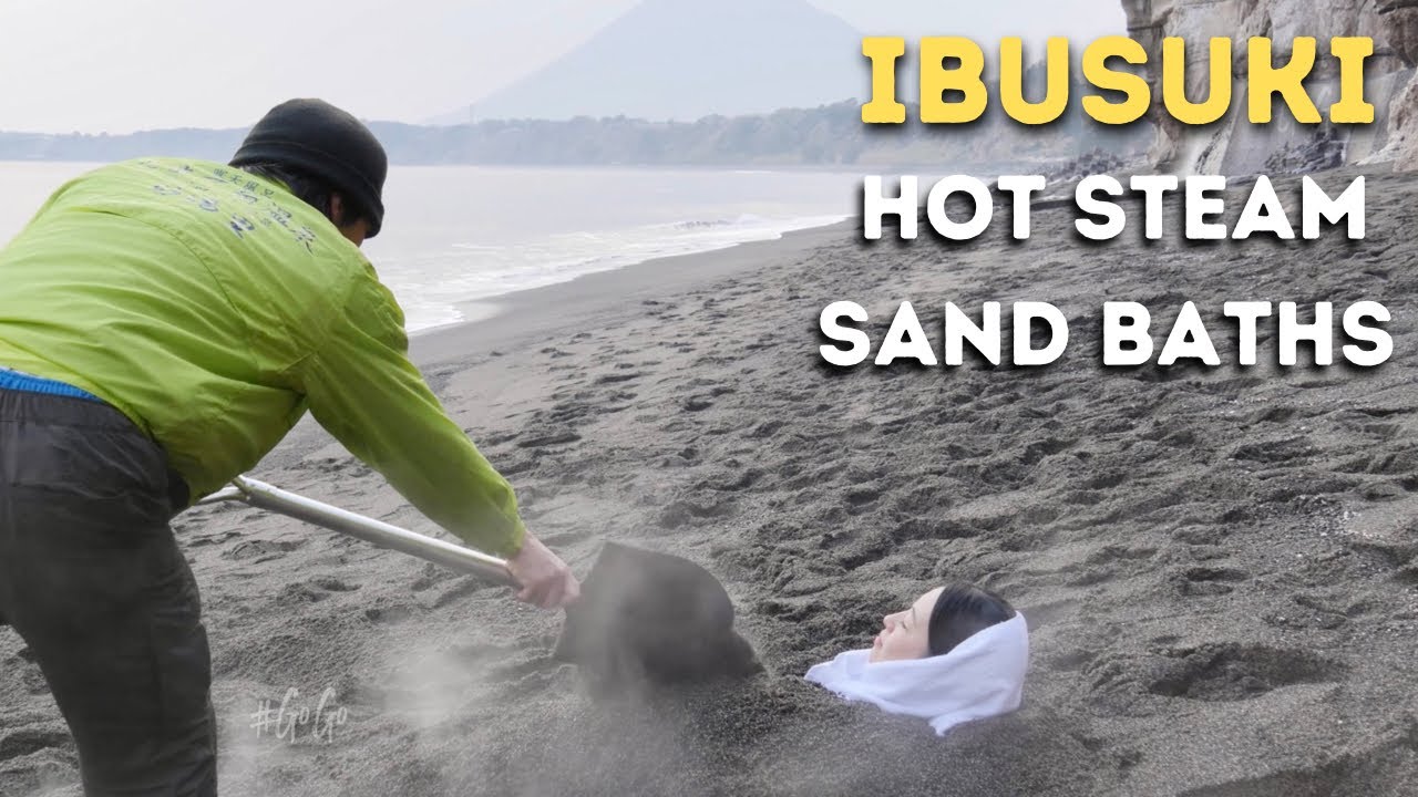 【Amazing Japan】Ibusuki Sunamushi Onsen (The world&rsquo;s one and only natural sand bath) in Kagoshima