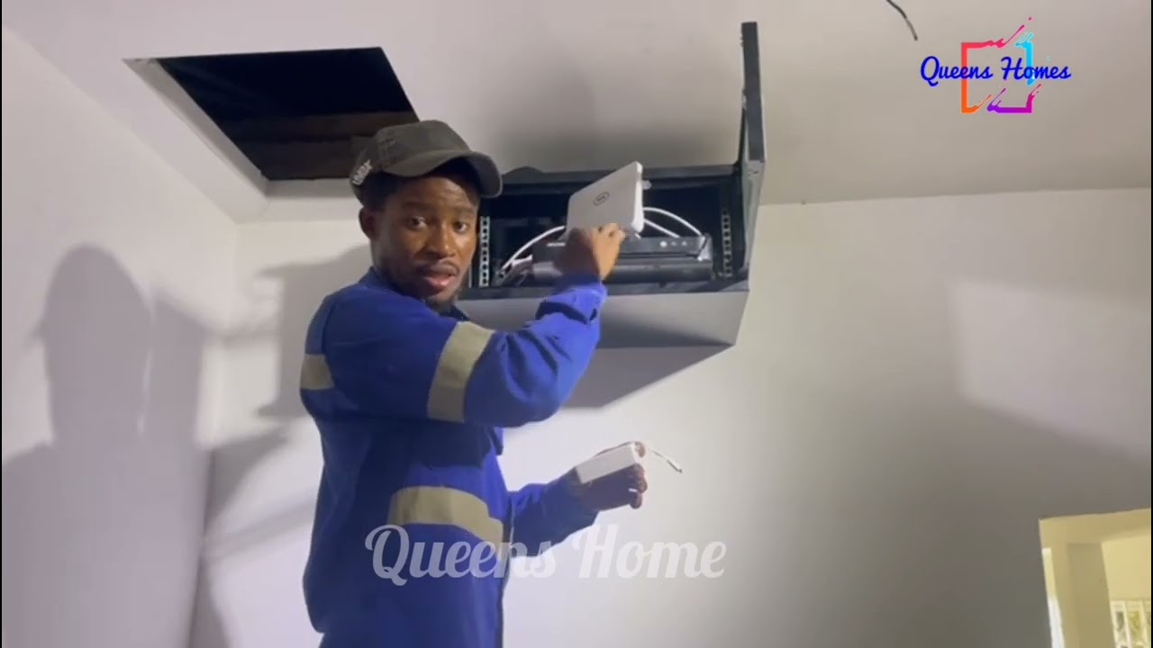 Building a Dream House in Ghana | CCTV Cameras Installation