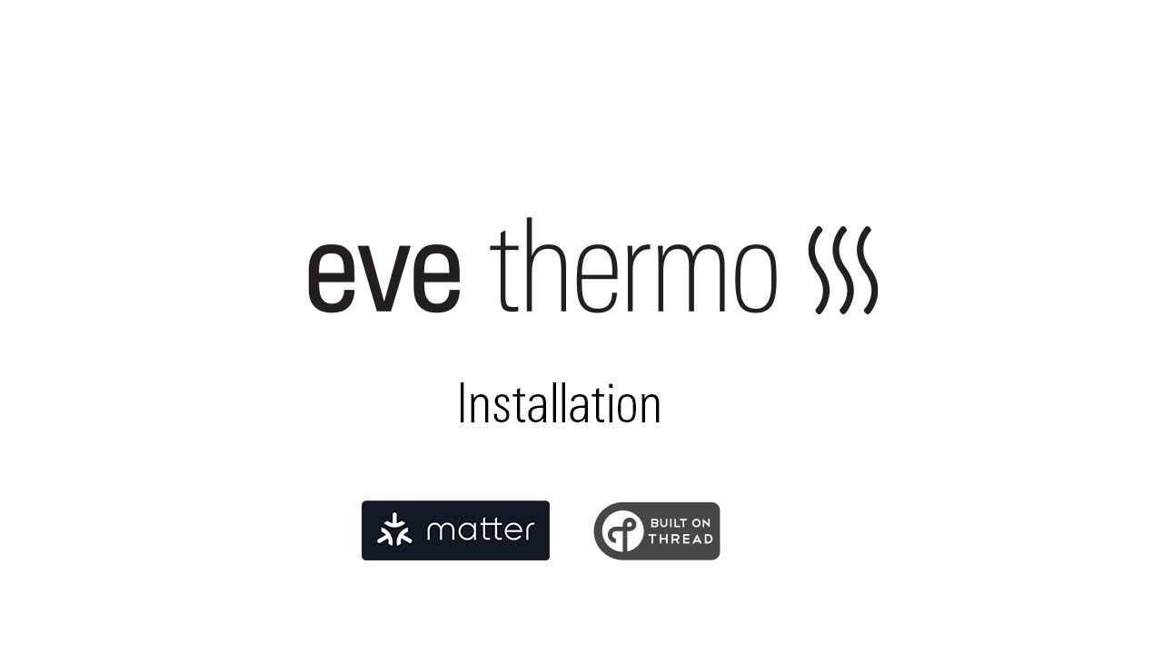 Eve Thermo (5. Gen.) Installation (Deutsch)