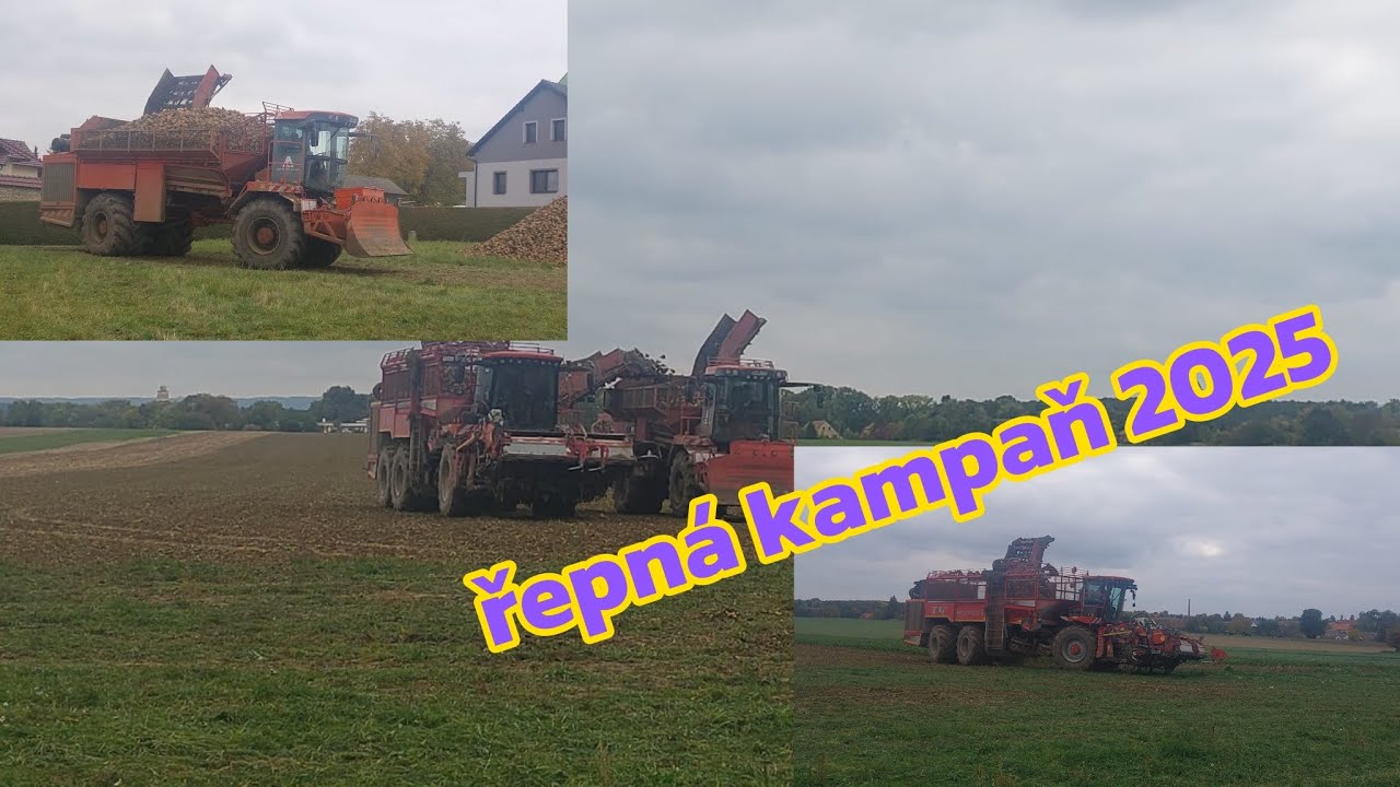 Řepná kampaň 2025 HOLMER T4.40 & HOLMER AgroVital TDR 2014 