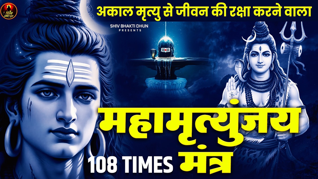 Mahamrityunjay Mantra 108 TIMES - महामृत्युंजय मंत्र | Mahamrityunjay Mantra 108 times #shivmantra