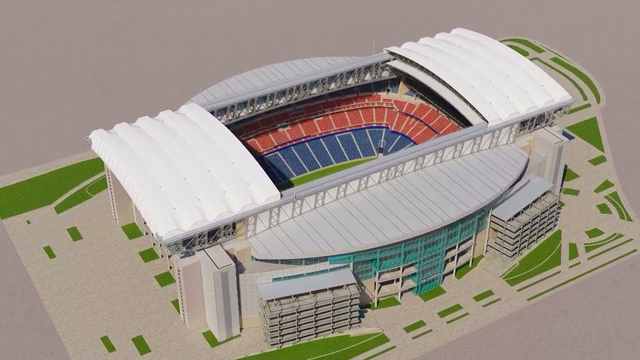 NRG Stadium - Houston Texas USA 3D Model by Marian T (Interior preview)