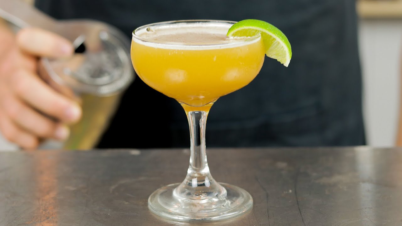 DARK RUM DAIQUIRI aka Barbados Cocktail w Velvet Falernum!