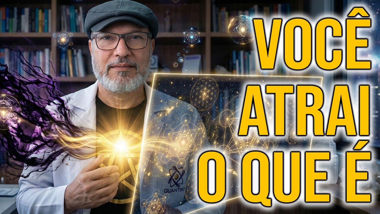 O Espelho Quântico: Por que você atrai exatamente o que vibra?