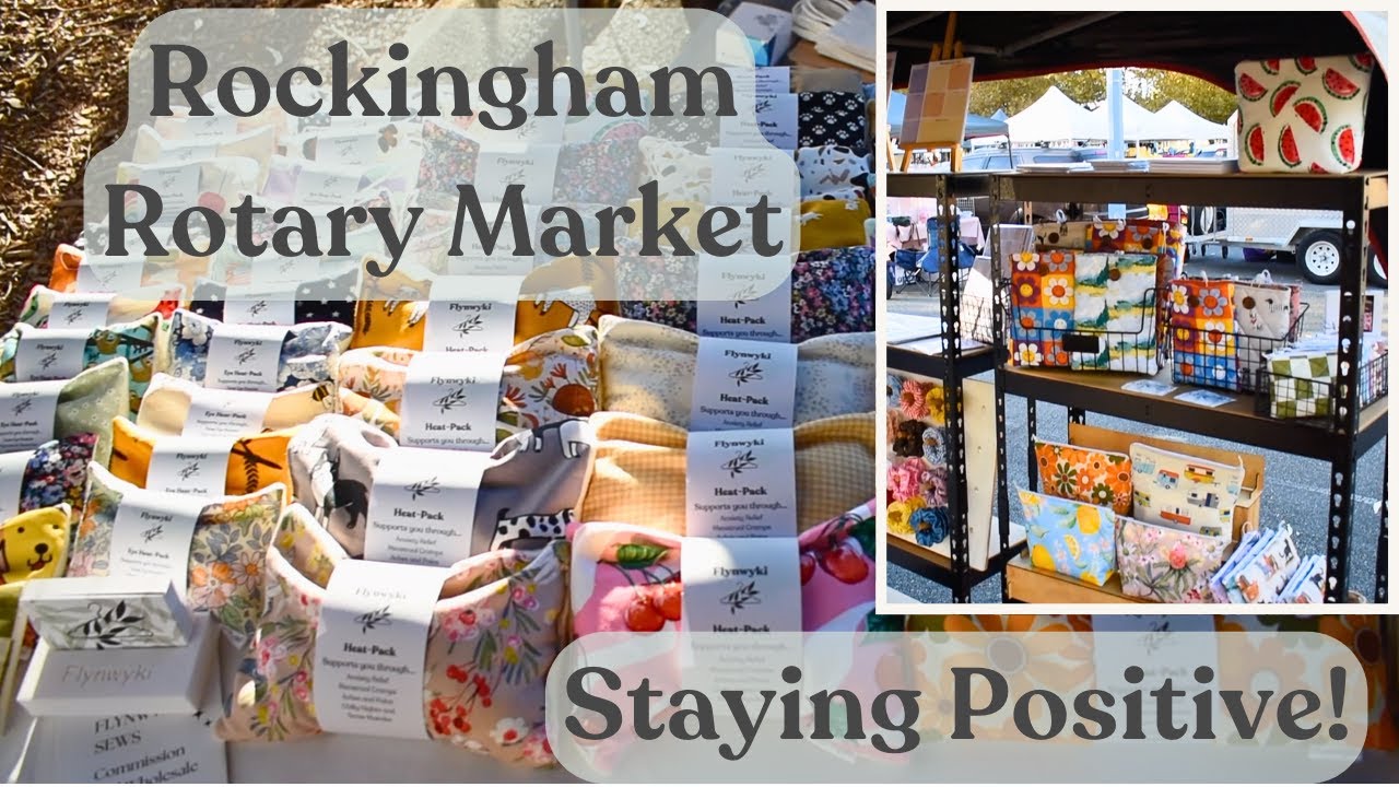 Perth Market Vlog | Making Notepads, Stall Tour & Sales Chat | Australian Small Business | Vlog #60