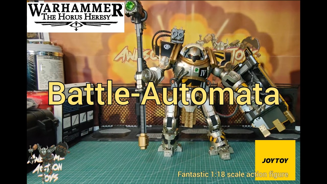 Фигурка Warhammer The Horus Heresy Iron Warriors класса Domitar-Ferrum, масштаб 1:18.