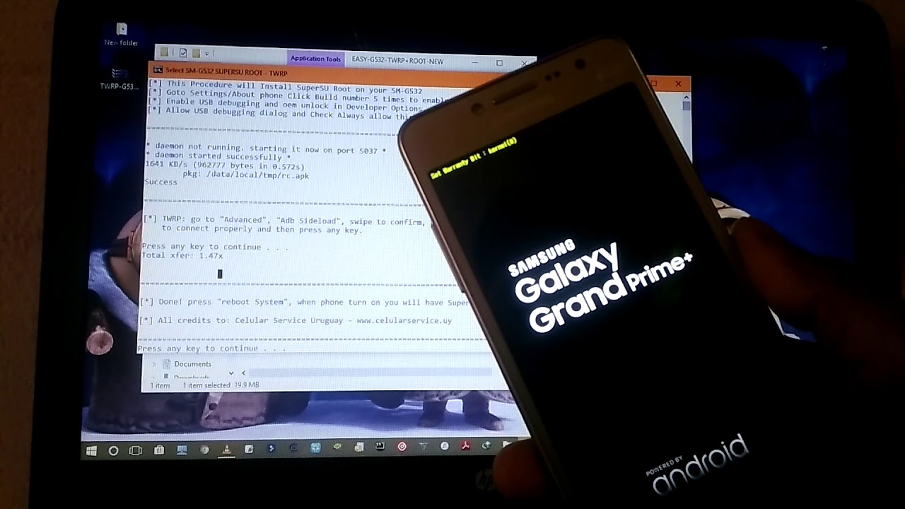 Root samsung grand prime plus. Working trick... Root g532f