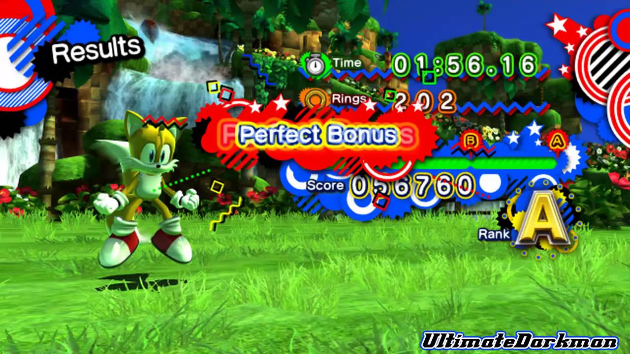 Sonic Generations - Real Tails Mod - A and S Rank Animations