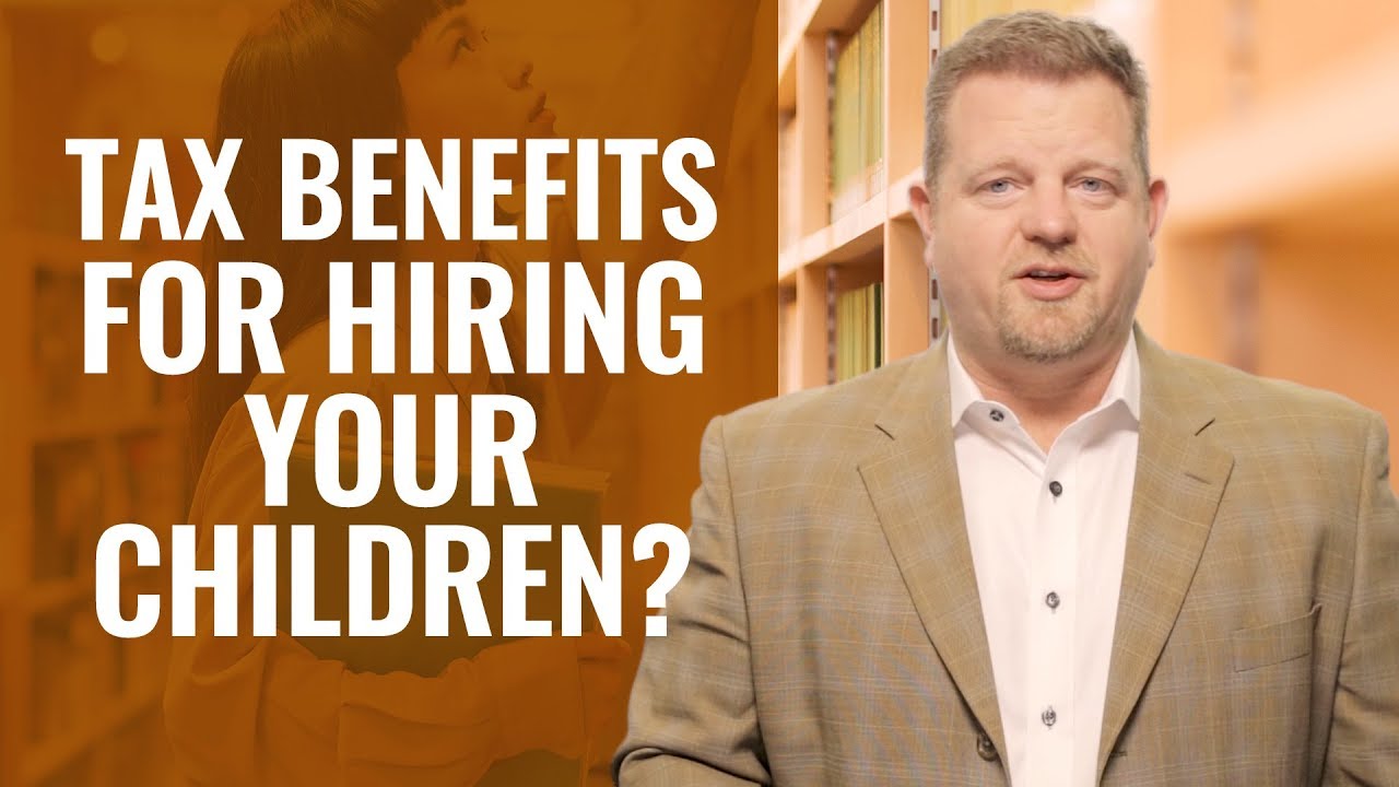 Tax Benefits Of Hiring Your Children (HOME BUSINESS WRITE OFFS)
