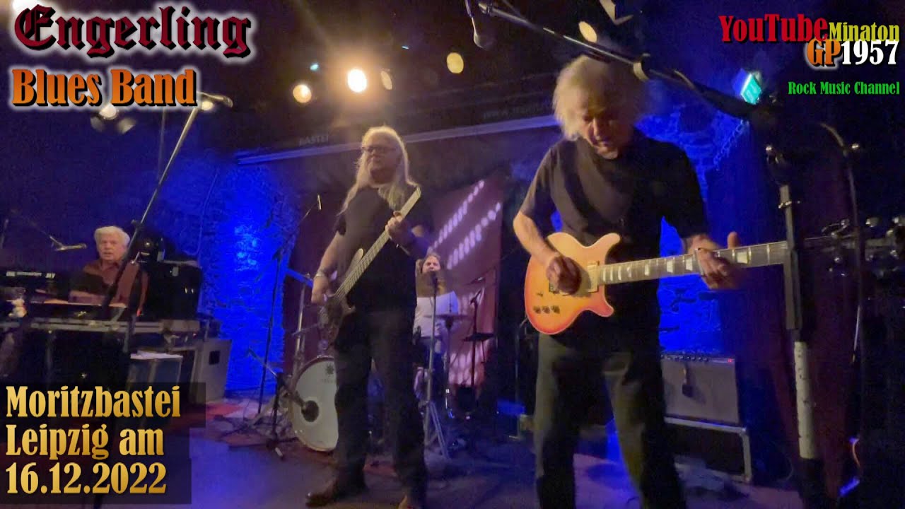 Engerling Blues Band - Tommy Simpson [ Moritzbastei in Leipzig am 16.12. 2022 ]