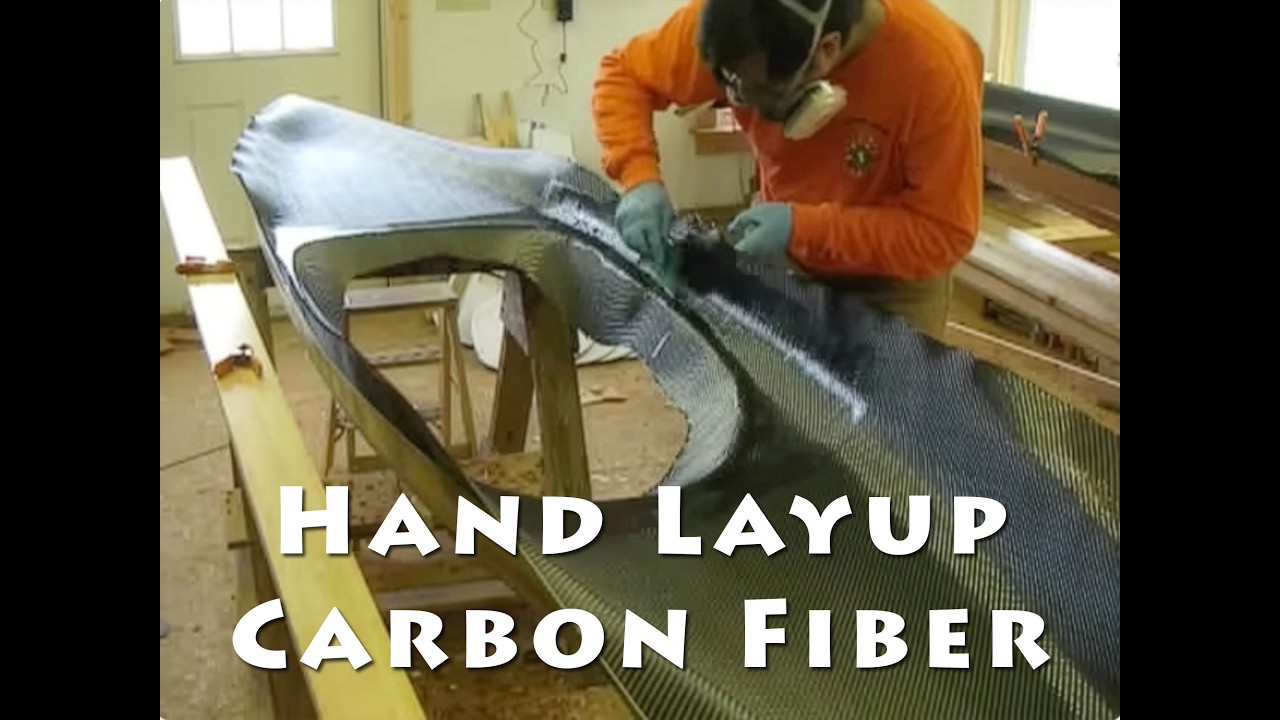 Hand-Laying Carbon Fiber