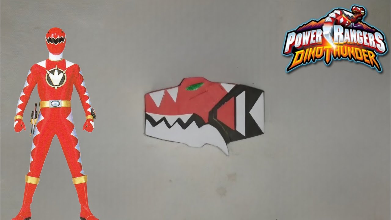 Howe To Make Red Dino Morpher From POWER RANGERS DINO THUNDER | @MashfirFaiyanAridy