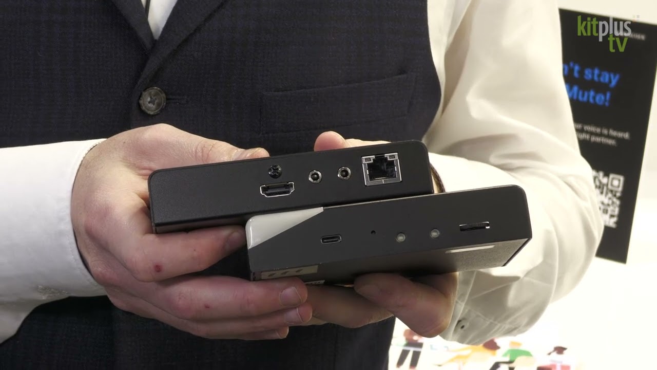 Lumens CamConnect Voice Tracking Camera Technology at ISE 2023