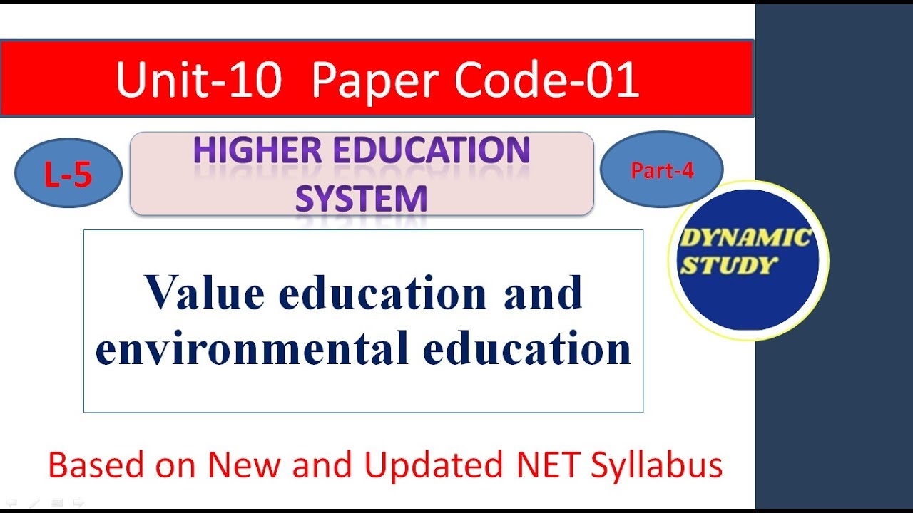 Value education and environmental education Lesson-5 Part-4
