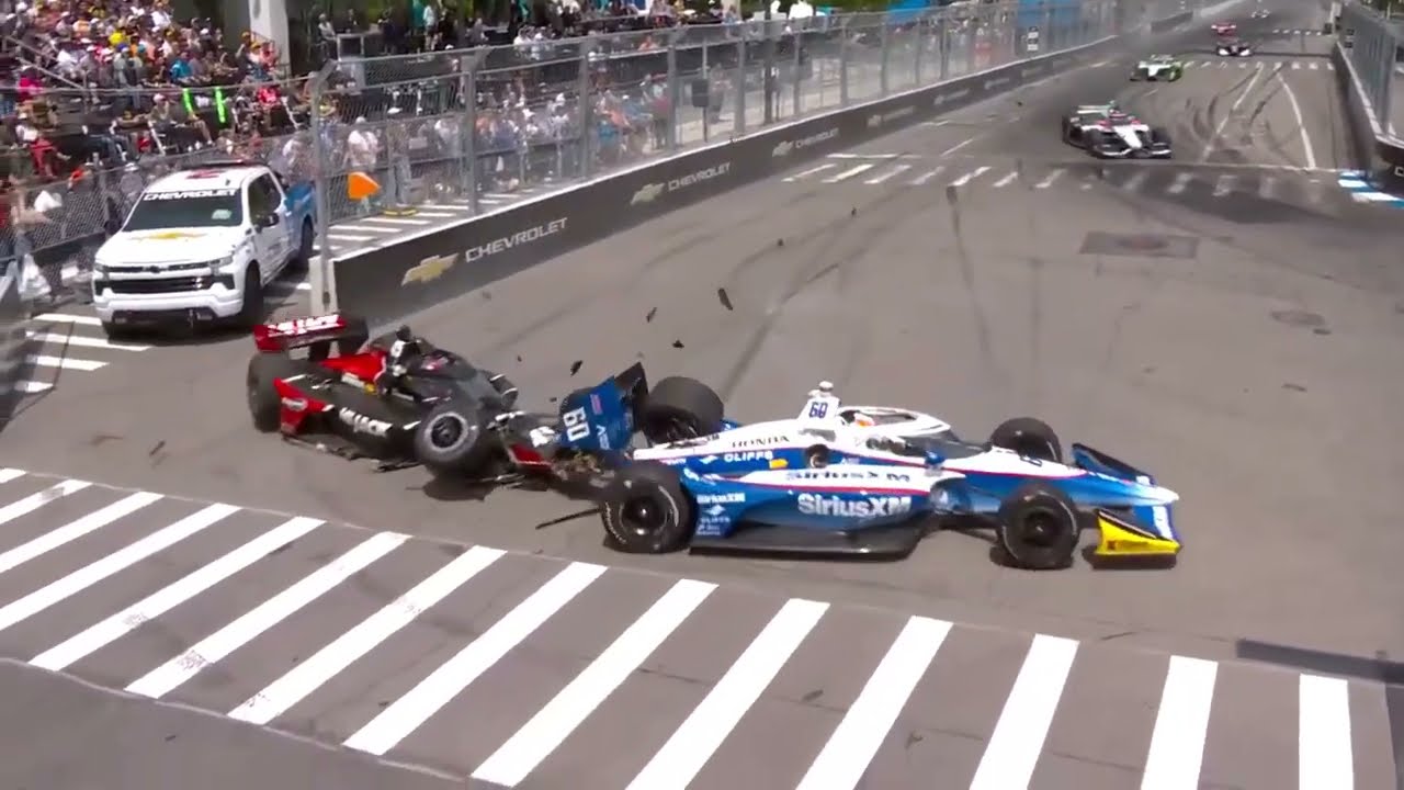 Biggest Felix Rosenqvist Crashes