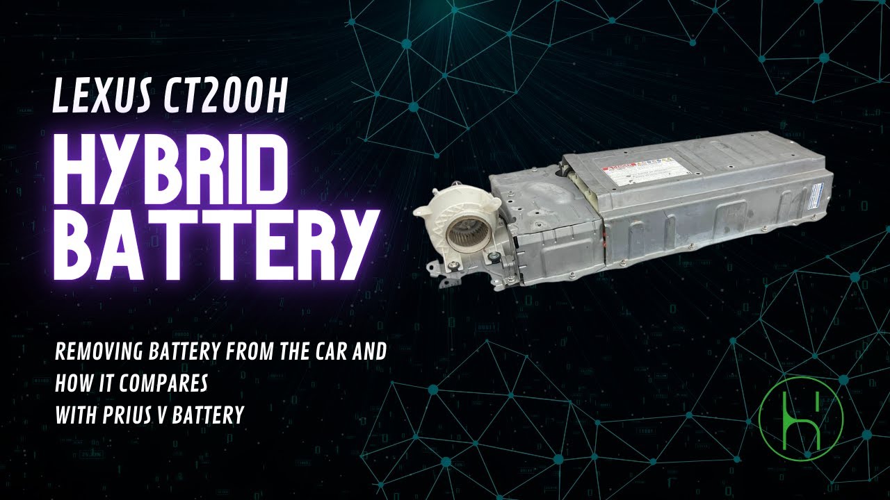 How to Safely Remove a Hybrid Battery from Lexus CT200H Hybrid