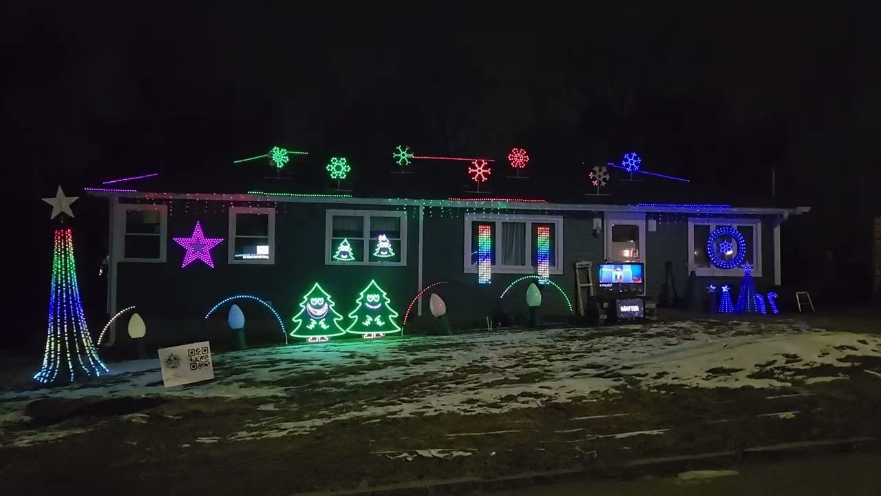 Lights on Lilian   2025 Christmas -   Merry Christmas, Happy Holidays - By NSYNC