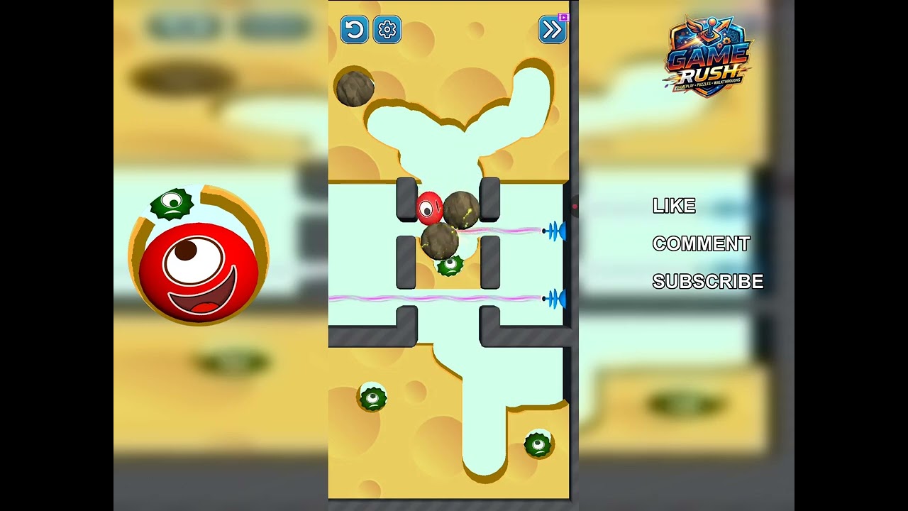 Hungry Balls Level 120 Walkthrough - Satisfying Physics Puzzle