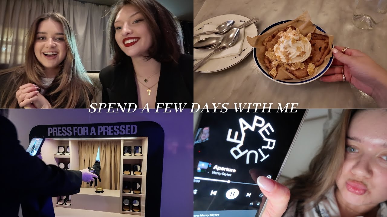 VLOG spend a few days with me🤍
