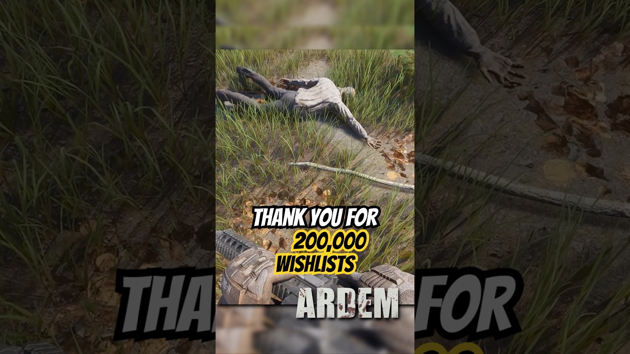 Игра Ardem набрала 200 000 добавлений в список желаний! #ardemgame #survivalgames #indiegame