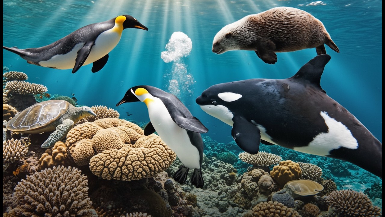 Underwater World Exploration 4K | Incredible Ocean Creatures