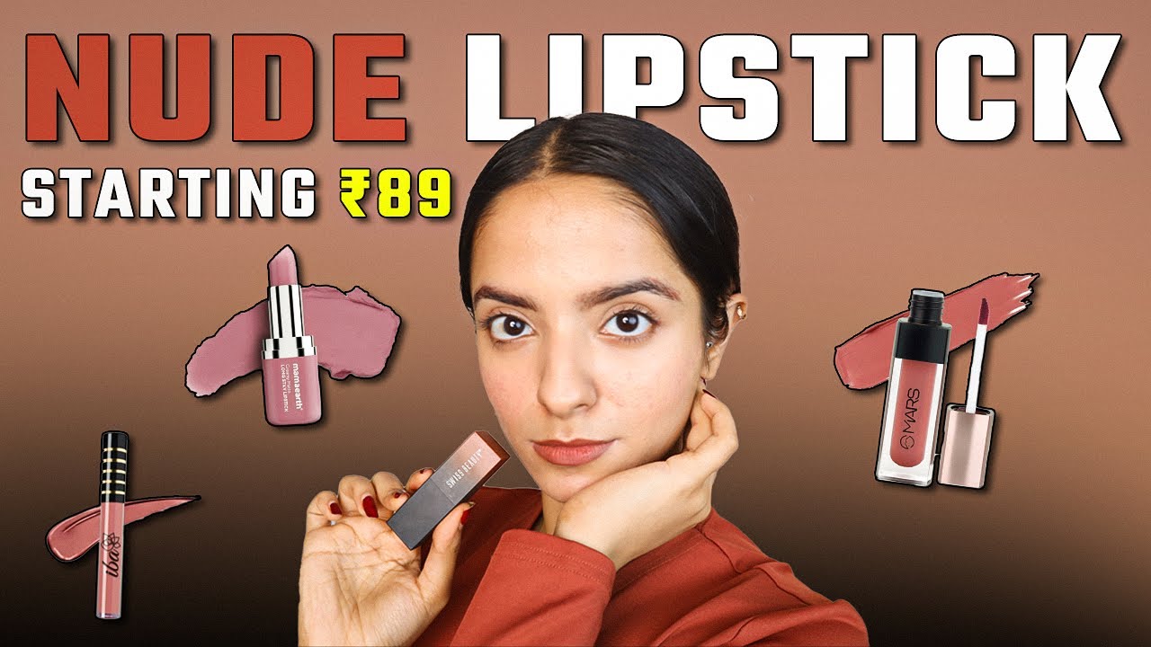 Nude Lipsticks for Daily Wear Under Budget Starting ₹90 | Every Indian Skin Tone | Tanya Harchani