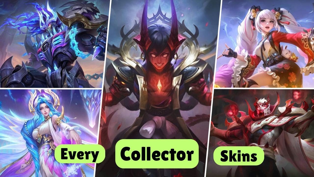 All Mobile Legends Collector Skins: Release Dates, Epic Animations & Special Actions! 🔥