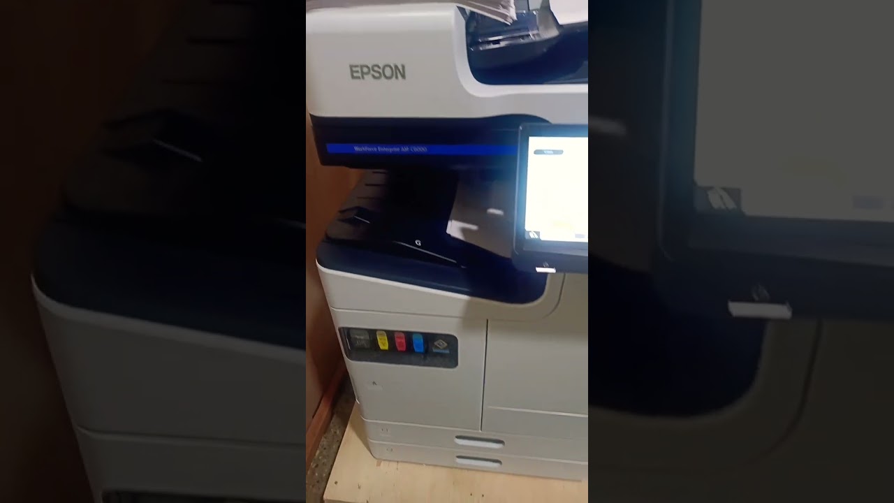 Epson AM C6000 50 gsm ncr paper printing #printing #digitalpress #epson #billbook #chithradigital