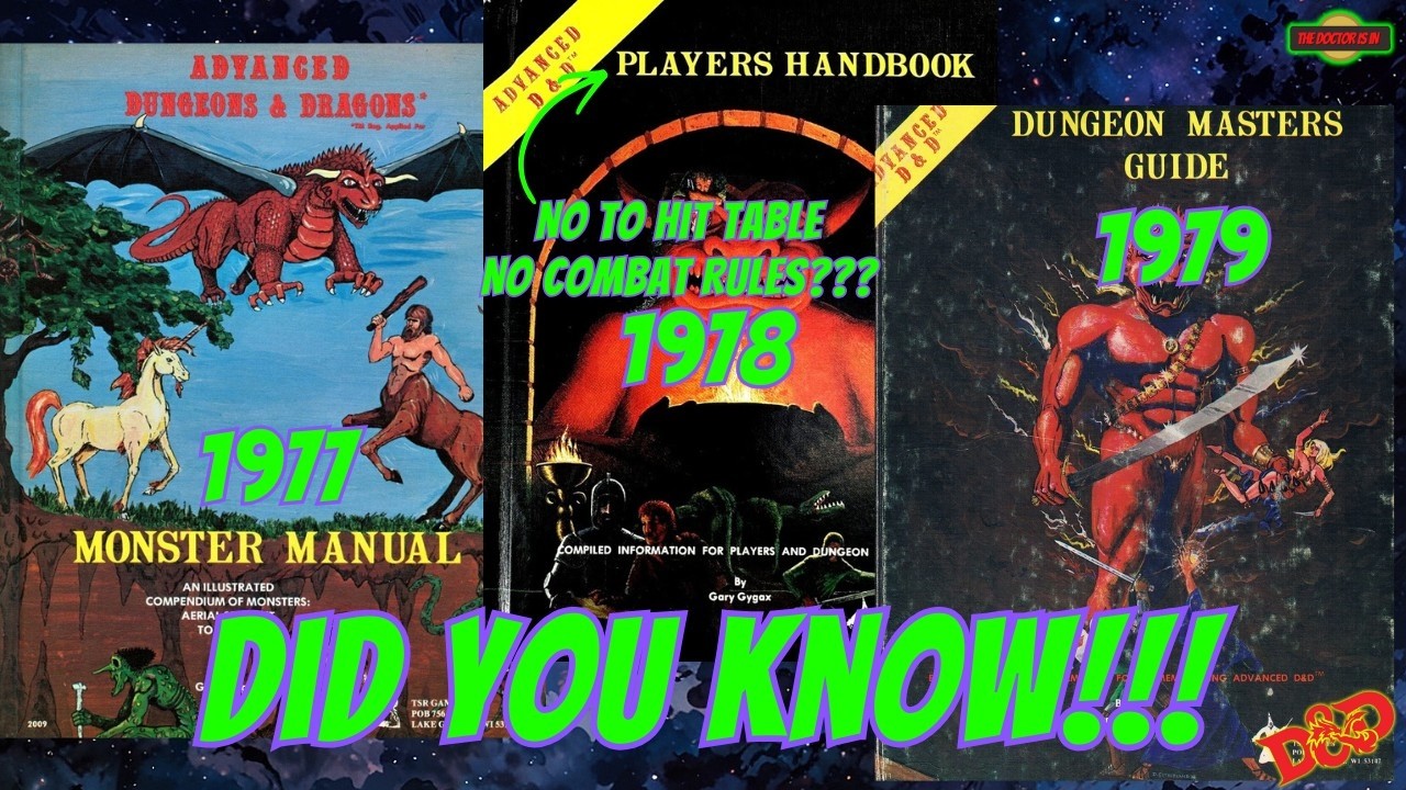 В руководстве для игроков Advanced D&D 1978 года не было правил боя — что же делали игроки и маст...