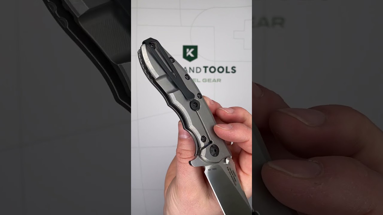 Zero Tolerance 0562TI pocket knife, Rick Hinderer design