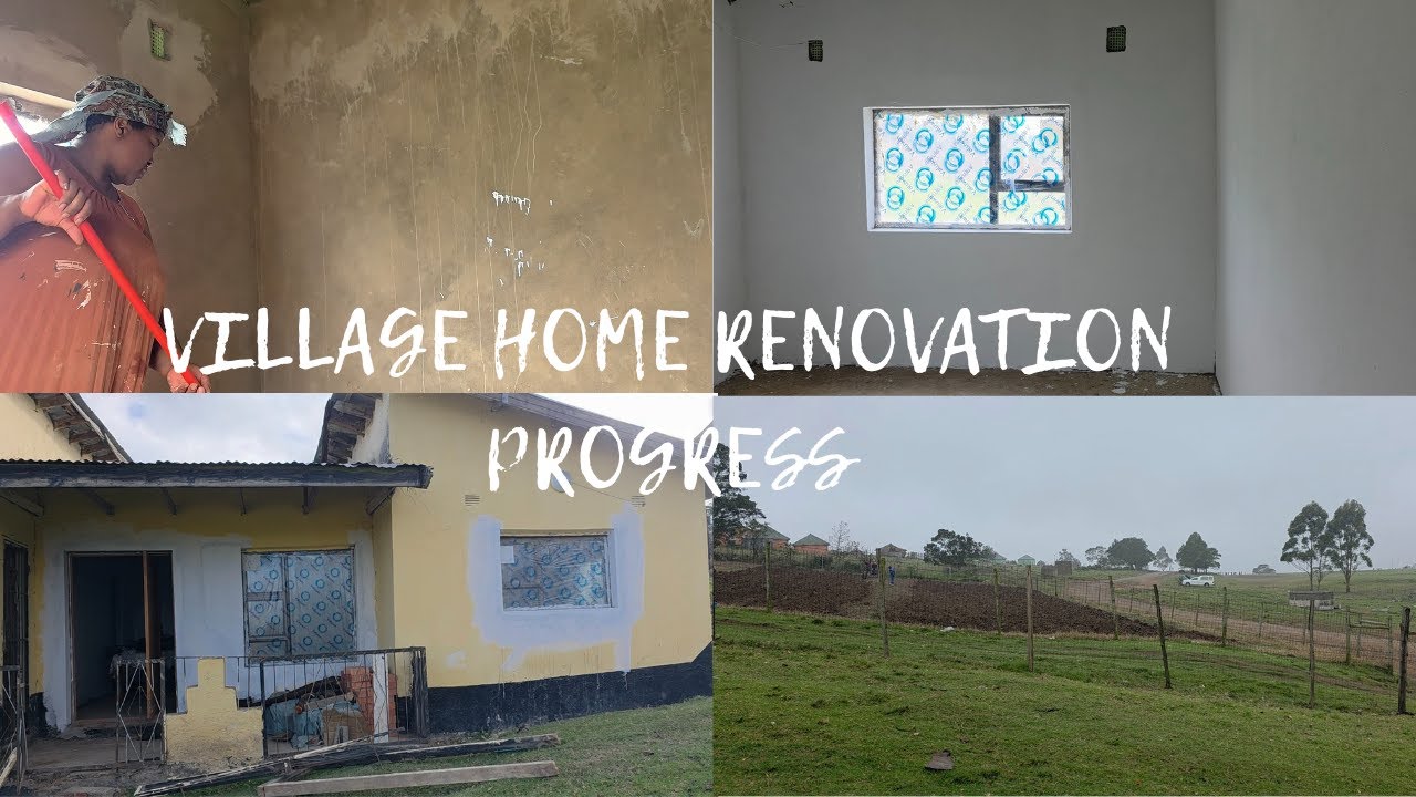 EASTERN CAPE VLOG: VILLAGE  HOME RENO PROGRESS|  WHAT'S IN MY SUITCASE| TABLE DECOR| TRAVEL