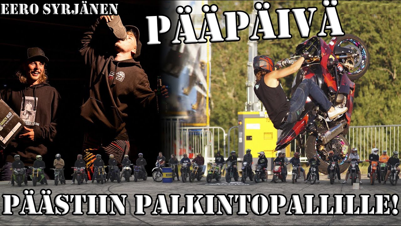 STUNTKISOJA + HÖLMÖILYÄ  || PÄÄPÄIVÄ ||  4.PÄIVÄ || GERMAN STUNT WEEK OSA 5