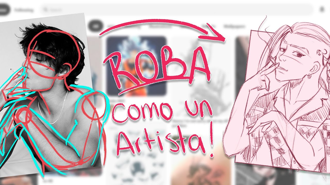 ¿Cómo Usar Referencias Para Tus Dibujos? #Tutorial │ Drawingwithalelex