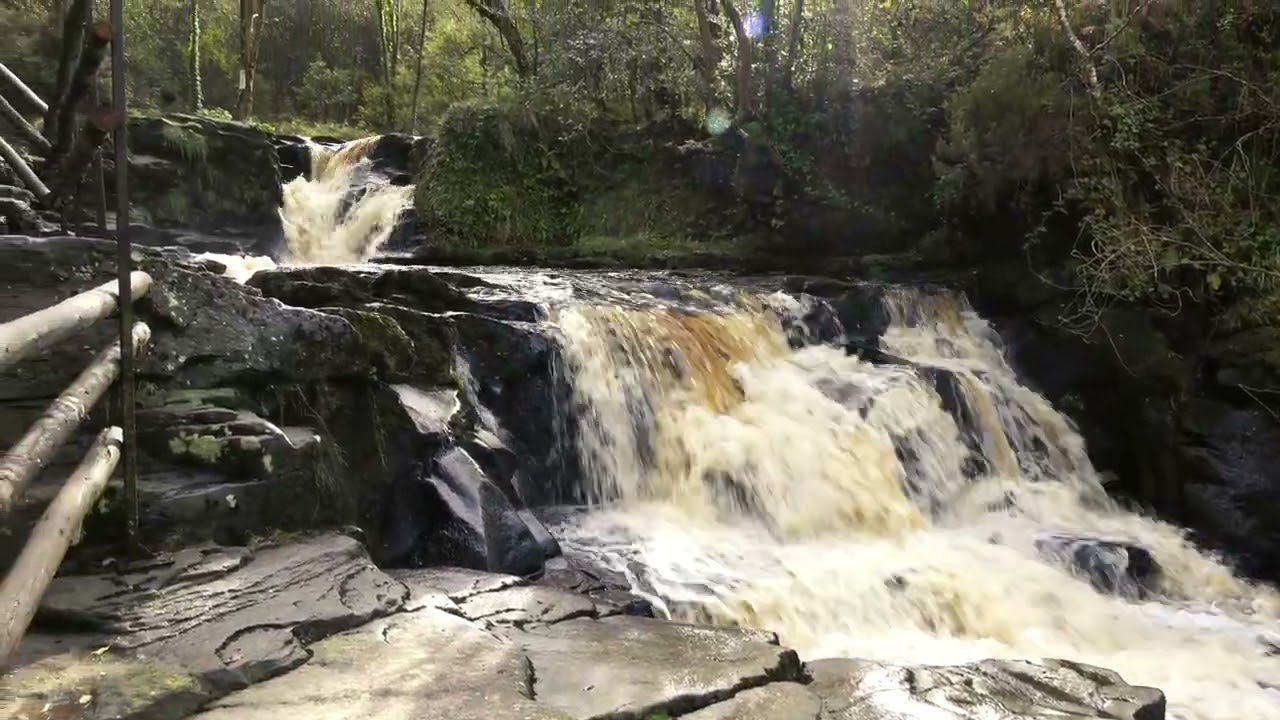 Glenbarrow Waterfall - Slieve Bloom Mountains