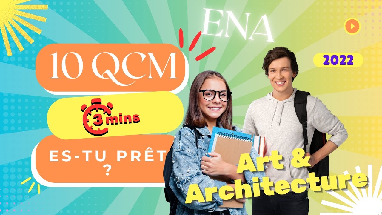 Quiz ENA 2025 – Culture générale : Art et Architecture | 10 QCM en 3 minutes