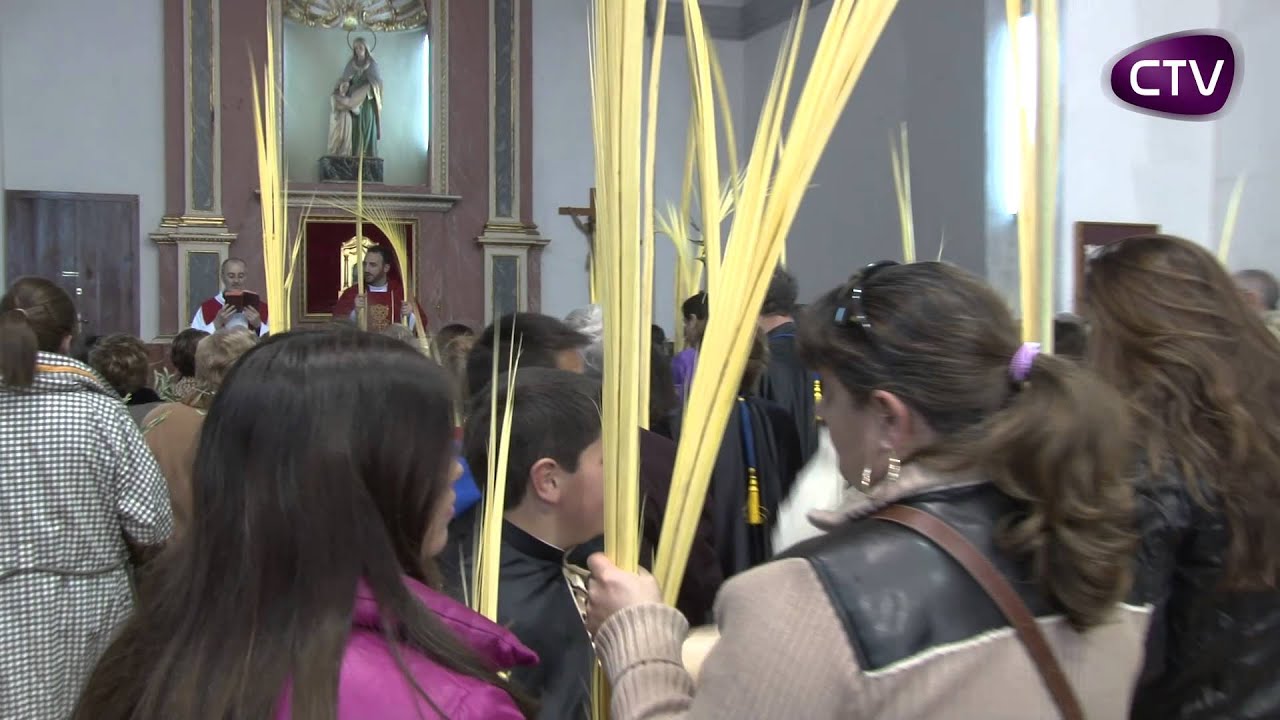DIUMENGE DE RAMS OBRI ELS ACTES DE LA SETMANA SANTA