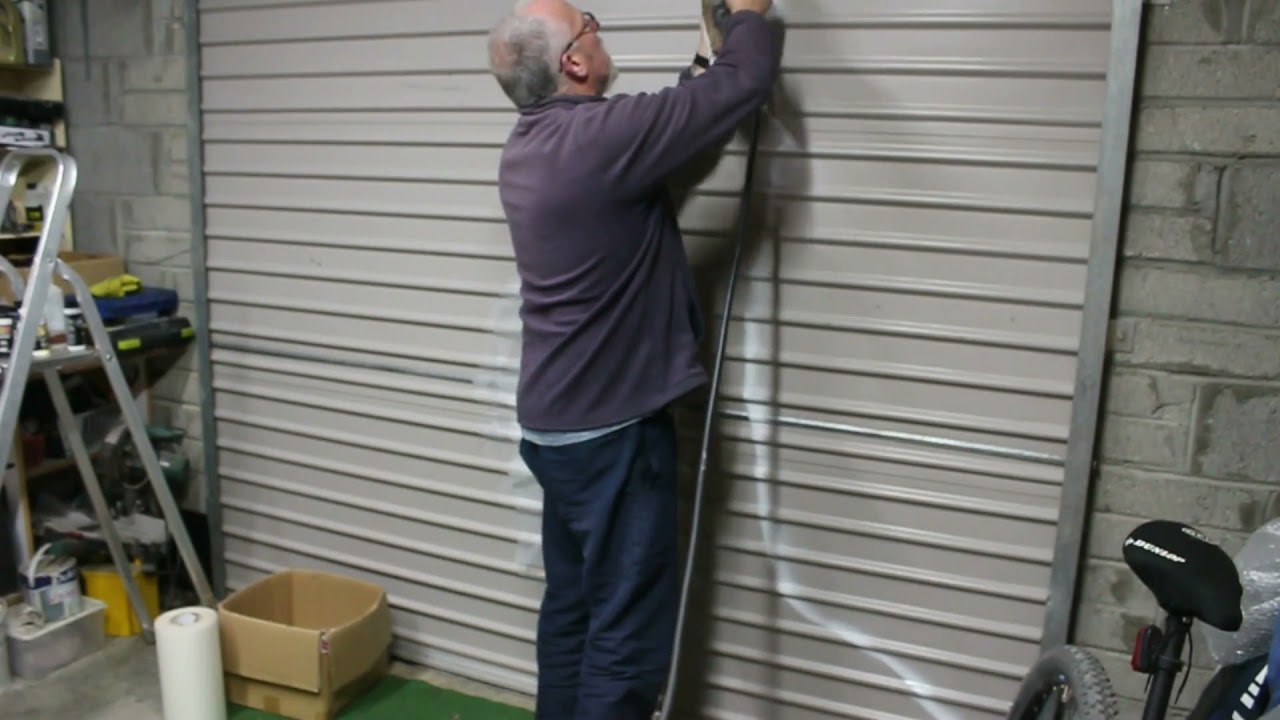 Join me for a first.... Airbrushing a garage door. Part 1.