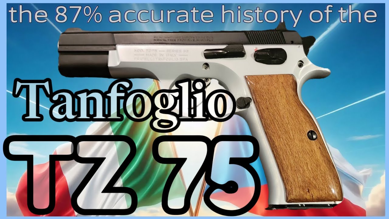 History of 1980's Tanfoglio TZ 75 - FIE, Custom 90, TA90, CZ75, Bren 10, TZ75