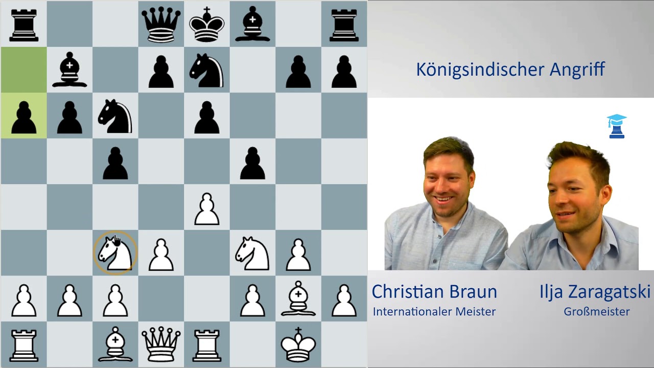 Ilja lernt Christians Königsindischen Angriff (1) - KIA vs. Sizilianisch