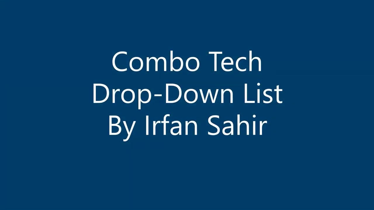Drop down list in word