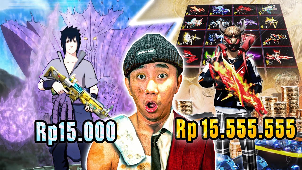 AKUN EPEP Rp. 15.000 VS Rp. 15.000.0000 GOKIL GINI!
