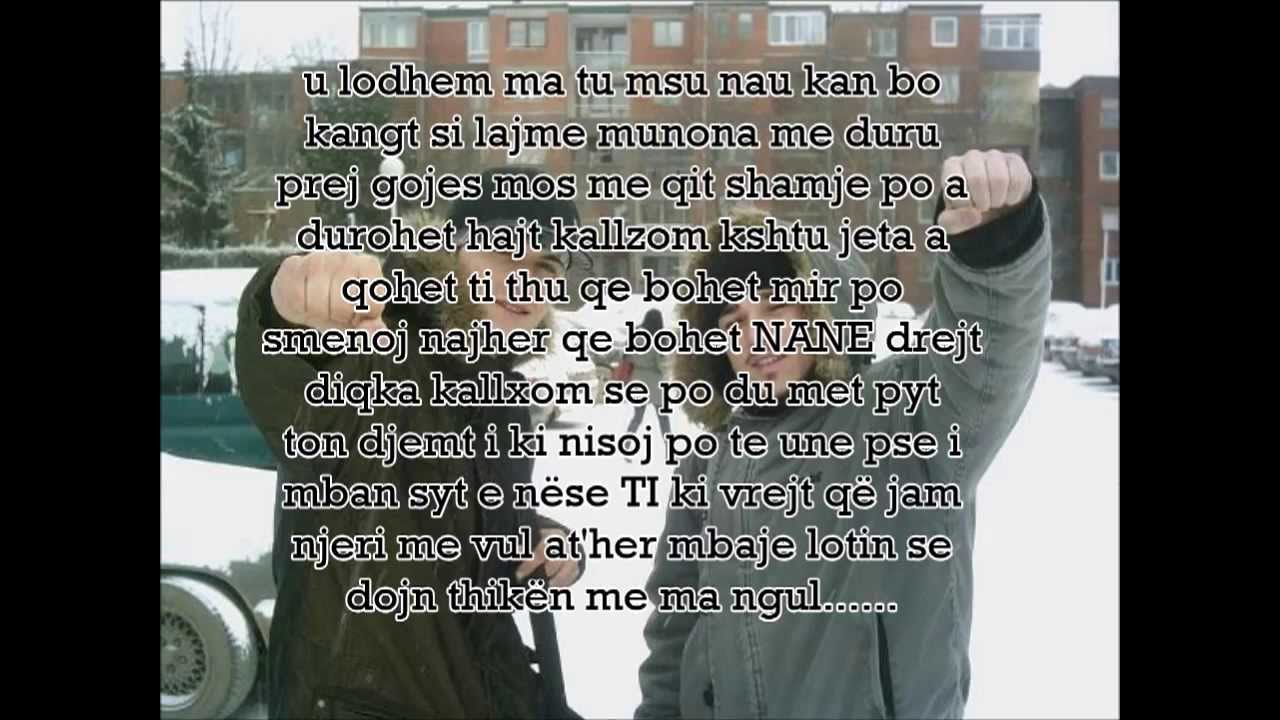 DMC Ft. Kobra - Kujtone Shqipen LYRICS