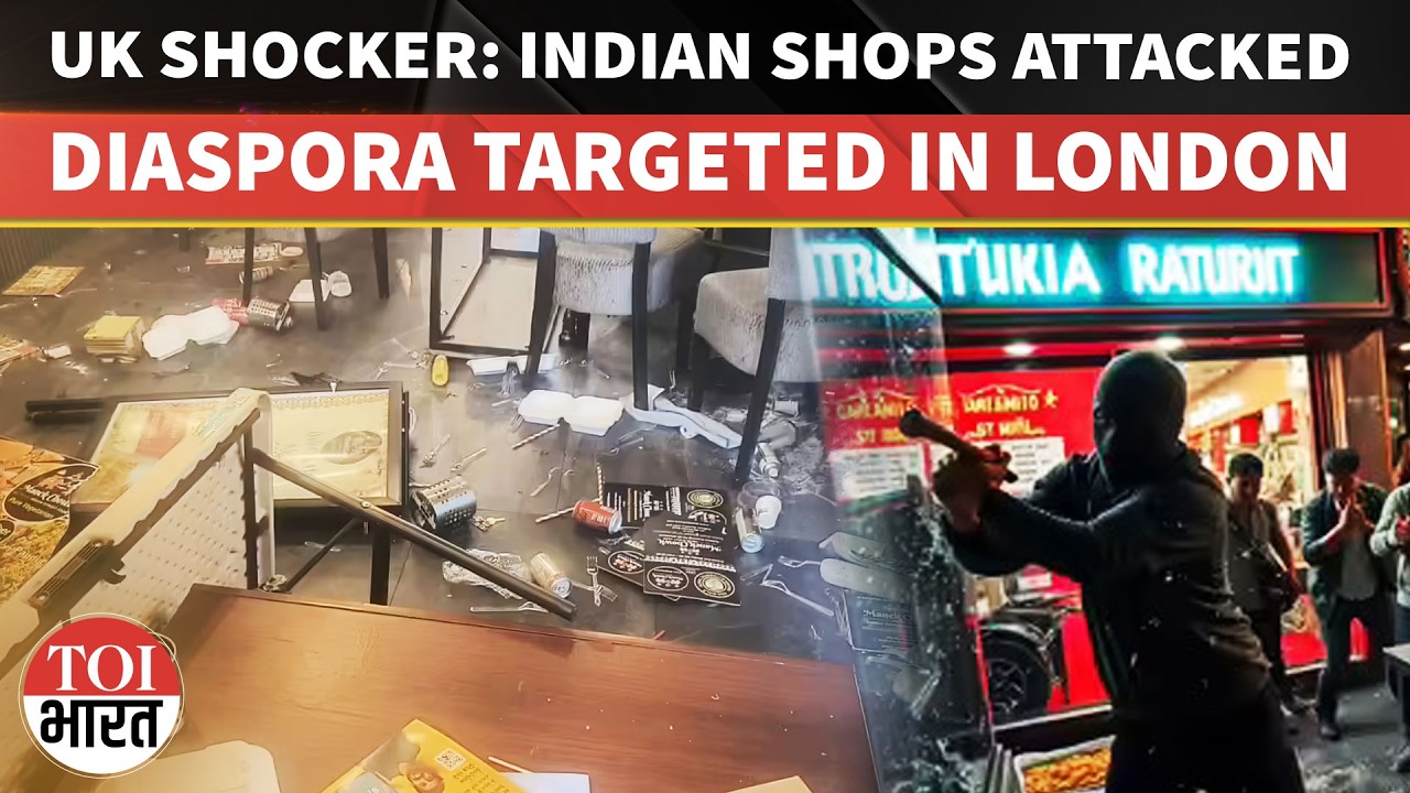 Masked Gang Vandalises Indian Restaurants In Wembley As Diaspora In UK Raises Safety Concerns