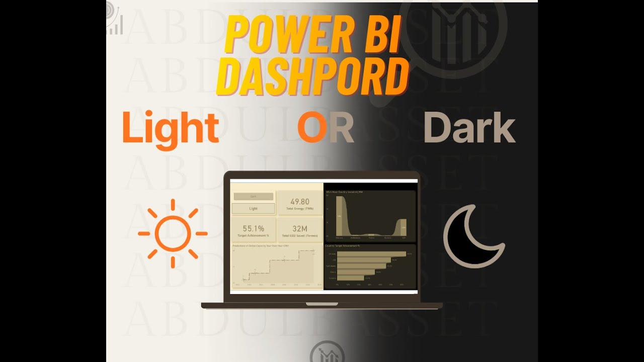 Create a Light / Dark Mode Toggle in Power BIPower BI UX Trick: Light or Dark Dashboard