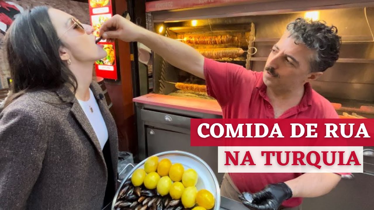 COMIDA de RUA na TURQUIA - é realmente boa?