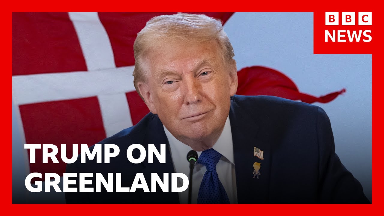 Donald Trump says US needs to 'own' Greenland to block Russia and China | BBC News