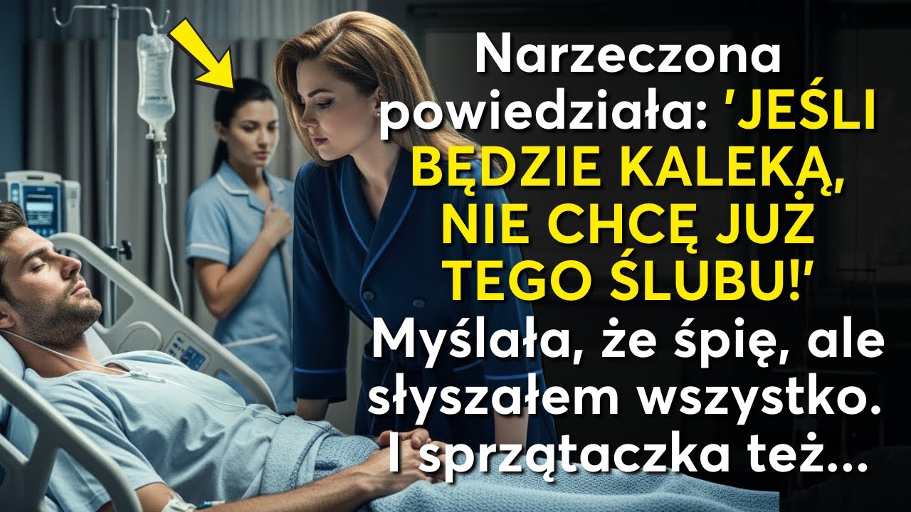 Narzeczona chciała odłączyć męża od aparatury. Ale to, co zrobiła sprzątaczka, zszokowało wszystkich