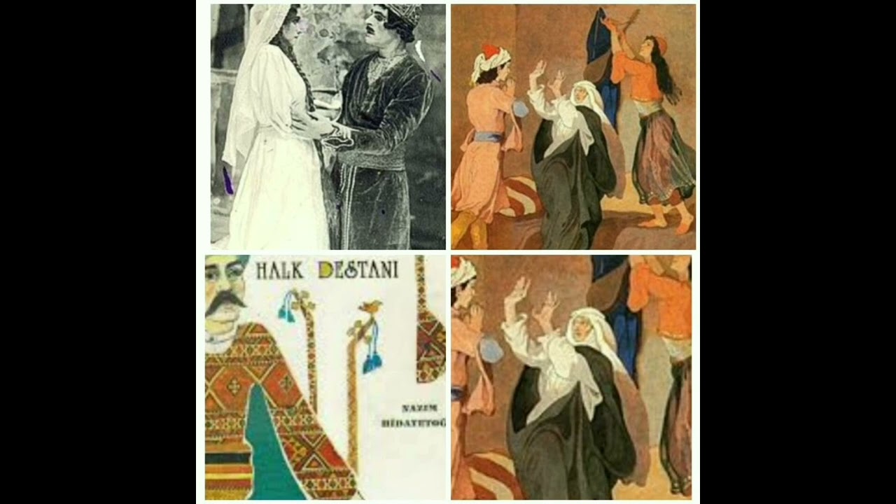 Aşıq Qərib operası. Qulu Əsgərov, Rübabə Muradova.mus. Zülfuqar Hacibəyli