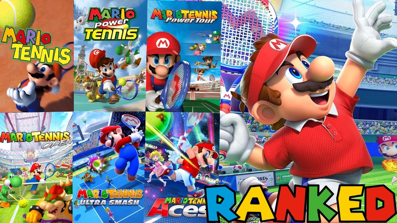 Ranking EVERY Mario Tennis Game WORST TO BEST (Top 9 Games Including Fever!)