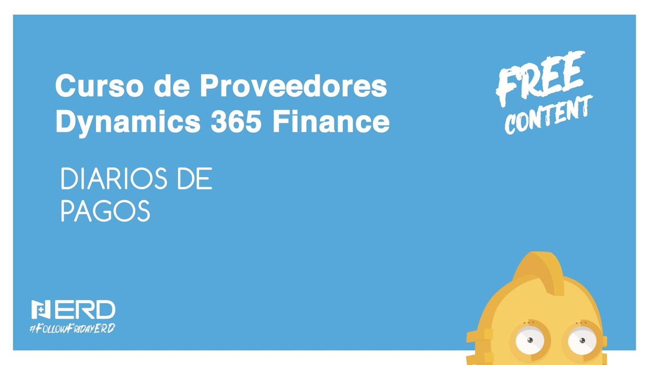 #FollowFridayERD 41: DIARIO DE PAGOS